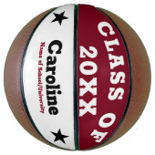 Personalisierter Abschluss Basketball (Vertikal)