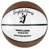 Personalisierter Abschluss Basketball, Graduate Gi Basketball (Vorderseite)