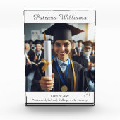 Personalisierter Abschluss Class Star Foto Plaque (Vorderseite)