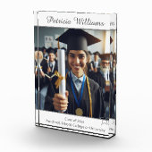 Personalisierter Abschluss Class Star Foto Plaque (Rechts)