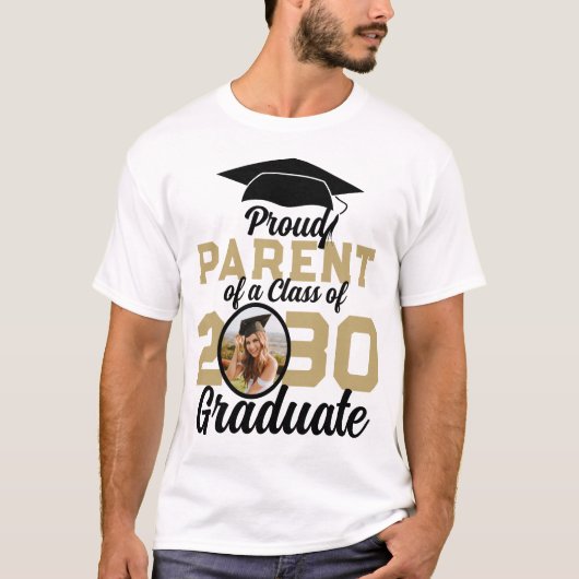 Personalisierter Abschluss der Familie 2024 T-Shirt (Vorderseite)