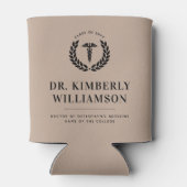 Personalisierter Abschluss der modernen Medizinsch Dosenkühler (Rückseite)