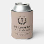 Personalisierter Abschluss der modernen Medizinsch Dosenkühler (Kanne Rückseite)