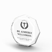 Personalisierter Abschluss der modernen Medizinsch Fotoblock (Rechts)