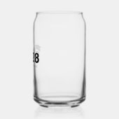 Personalisierter Abschluss Dosenglas (Links)