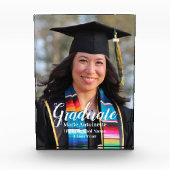 Personalisierter Abschluss Einfaches Foto (Vorderseite)