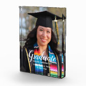 Personalisierter Abschluss Einfaches Foto (Rechts)