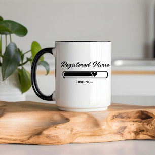 Personalisierter Abschluss für Krankenschwester Tasse