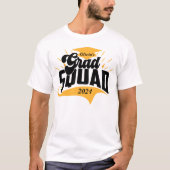 Personalisierter Abschluss für Squad Matching Fami T-Shirt (Vorderseite)