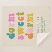 Personalisierter Abschluss-Geschenk farbenfrohe Do Sherpadecke (Vorderseite (Horizontal))