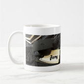 Personalisierter Abschluss Geschenk Idee Kaffee Ta Kaffeetasse (Links)