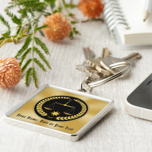 Personalisierter Abschluss Geschenke Jura Schule W Schlüsselanhänger