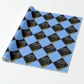 Personalisierter Abschluss Geschenkpapier (Ungerollt)