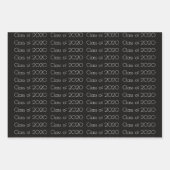 Personalisierter Abschluss Geschenkpapier Set (Vorderseite 3)