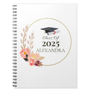 Personalisierter Abschluss [Jahr] mit Name Notizblock