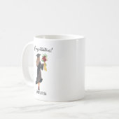 Personalisierter Abschluss Kaffeetasse (Vorderseite Links)