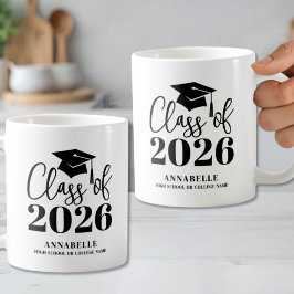 Personalisierter Abschluss Kaffeetasse