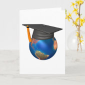 Personalisierter Abschluss Karte (Gelbe Blume)