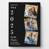 Personalisierter Abschluss Keepake FotoCollage Fotoplatte (Vorderseite)