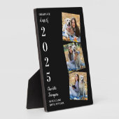 Personalisierter Abschluss Keepake FotoCollage Fotoplatte (Seite)