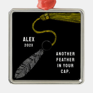 Personalisierter Abschluss Keepake-Geschenk Ornament Aus Metall