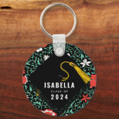 Personalisierter Abschluss Keepake-Geschenk Schlüsselanhänger (Vorderseite)