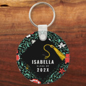 Personalisierter Abschluss Keepake-Geschenk Schlüsselanhänger (Vorderseite)