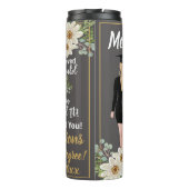 Personalisierter Abschluss Keepake Thermosbecher (Rückseite)