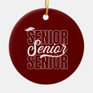 Personalisierter Abschluss Keramik Ornament