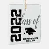 Personalisierter Abschluss Keramikornament (Rechts)