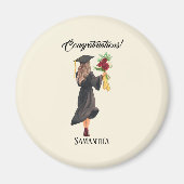 Personalisierter Abschluss Magnet (Vorne)