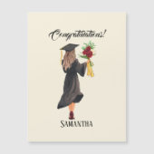 Personalisierter Abschluss Magnetkarte (Vorderseite)