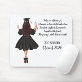 Personalisierter Abschluss-Mauspad Mousepad (Mit Mouse)