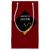 Personalisierter Abschluss Mittlere Geschenktasche Kleine Geschenktüte (Vorderseite)