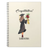 Personalisierter Abschluss Notizblock (Vorderseite)