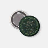 Personalisierter Abschluss Save the Date Magnet (Vorderseite/Rückseite)
