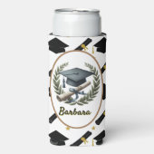 Personalisierter Abschluss Selters Dosenkühler (Seltzer Vorderseite)