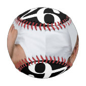 Personalisierter Abschluss Senior 2025 Foto Baseball (Vorderseite)