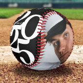 Personalisierter Abschluss Senior 2025 Foto Baseball