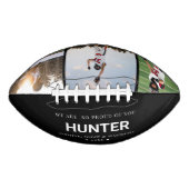 Personalisierter Abschluss Senior Foto Football (Vorderseite)