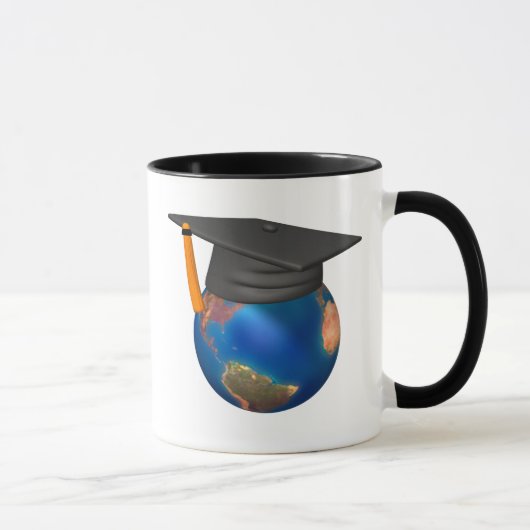 Personalisierter Abschluss Tasse (Rechts)