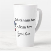 Personalisierter Abschlussballon Milchtasse (Rechte Ecke)