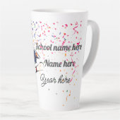 Personalisierter Abschlussballon Milchtasse (Rechte Ecke)