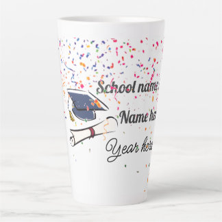 Personalisierter Abschlussballon Milchtasse