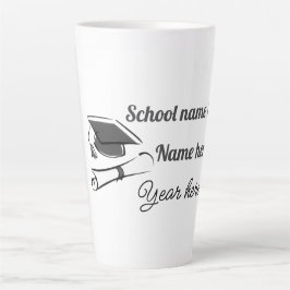 Personalisierter Abschlussballon Milchtasse