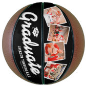 Personalisierter Abschlussbasketball „Absolvent“ Basketball (Vertikal)