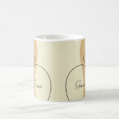 Personalisierter abstrakter Becher Kaffeetasse (Mittel)
