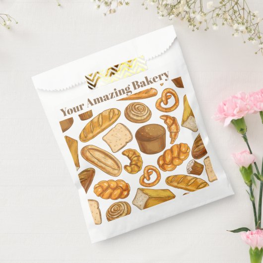 Personalisierter Add Name Brot und Bäckerei Store Geschenktütchen (Versiegelt)