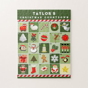 Personalisierter Adventkalender Puzzle