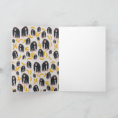 Personalisierter Affe Schimpanse & Banana Geburtst Karte (Innenseite)